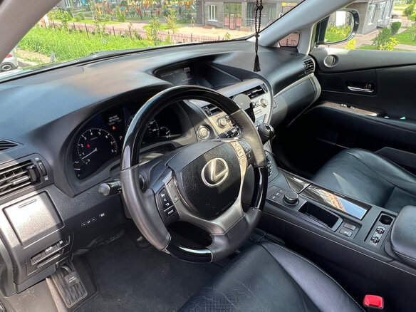 2012 Lexus RX 350 III Рестайлинг, чёрный, 2600000 рублей - вид 19