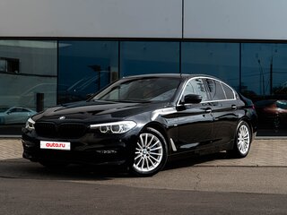 2018 BMW 5 серии 540d xDrive VII (G30/G31/G38), чёрный, 4200000 рублей, вид 1