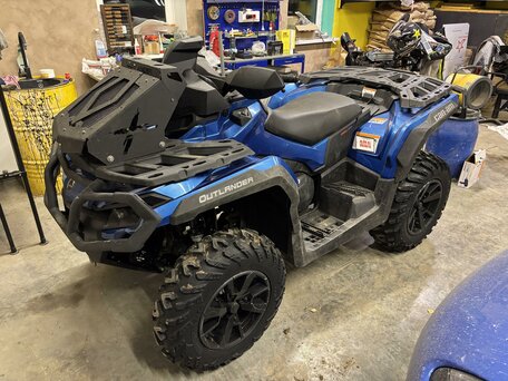2022 BRP Can-Am Outlander MAX 650, синий, 1650000 рублей, вид 1