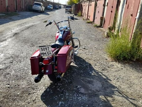 2004 Harley-Davidson Road King, пурпурный, 1000000 рублей, вид 4
