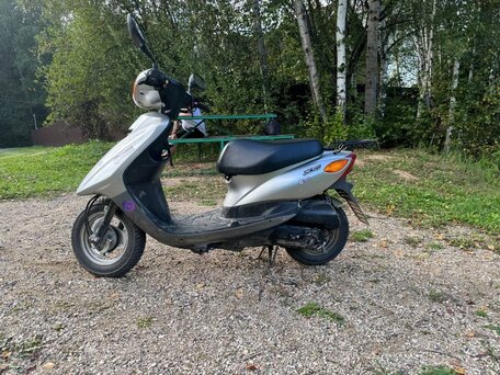 2008 Yamaha Jog, серебристый, 70000 рублей, вид 2