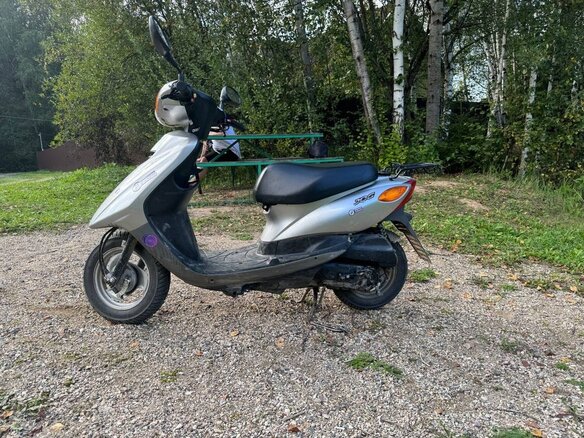 2008 Yamaha Jog, серебристый, 70000 рублей - вид 1