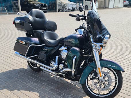 2024 Harley-Davidson Ultra Limited, зелёный, 3300000 рублей, вид 4