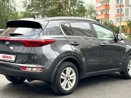 2016 Kia Sportage IV, серый, 1830000 рублей, вид 5