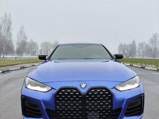 2021 BMW 4 серии Gran Coupe M440i xDrive G22, G23, G26, синий, 4890000 рублей, вид 4