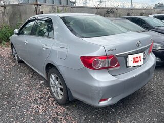 2010 Toyota Corolla X (E140, E150) Рестайлинг, серебристый, 666859 рублей, вид 5