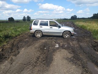 2001 Suzuki Vitara I, серебристый, 200000 рублей, вид 2