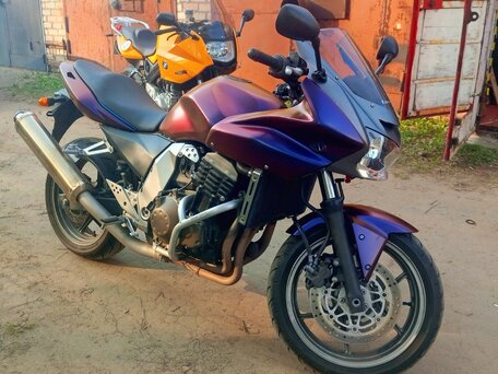2006 Kawasaki Z 750, синий, 360000 рублей, вид 1