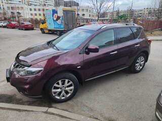 2014 Nissan Murano II (Z51) Рестайлинг 2, пурпурный, 1400000 рублей, вид 3