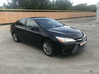 2015 Toyota Camry US Market VII (XV50) Рестайлинг, чёрный, 1500000 рублей, вид 1