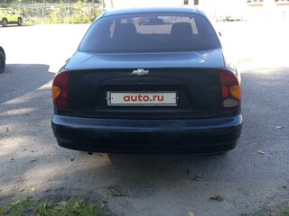 2008 Chevrolet Lanos I, чёрный, 235000 рублей, вид 3