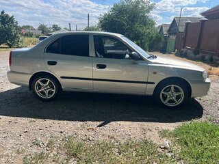 2010 Hyundai Accent ТагАЗ II, серебристый, 615000 рублей, вид 2