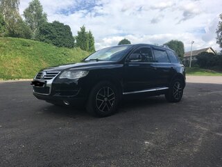 2003 Volkswagen Touareg I, чёрный, 730182 рублей, вид 4