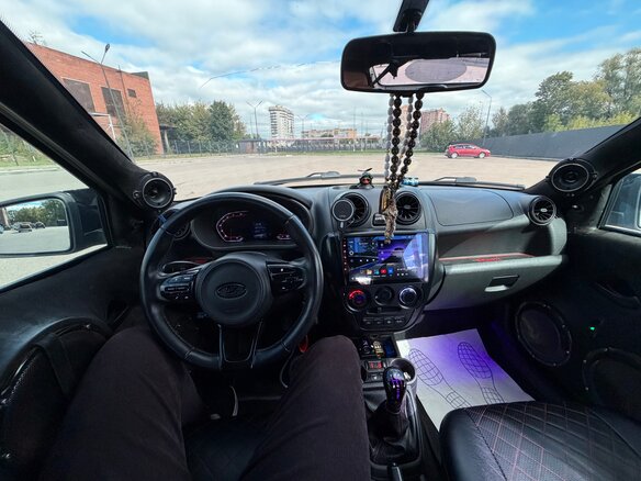 2014 Lada (ВАЗ) Granta I, серебристый, 650000 рублей - вид 11