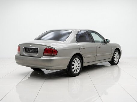 2007 Hyundai Sonata ТагАЗ IV (EF) Рестайлинг, бежевый, 469000 рублей, вид 2