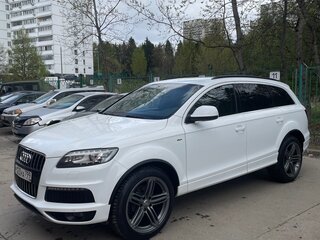 2009 Audi Q7 I (4L) Рестайлинг, белый, 1800000 рублей, вид 1
