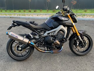 2014 Yamaha MT-09 (FZ-09), фиолетовый, 770000 рублей, вид 1