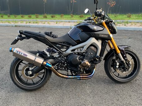 2014 Yamaha MT-09 (FZ-09), фиолетовый, 770000 рублей, вид 1