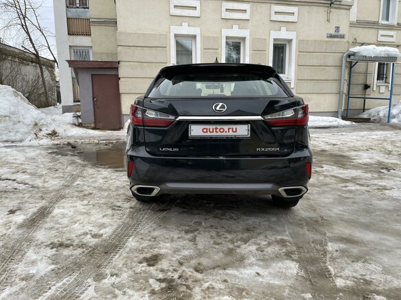2016 Lexus RX 200t IV, чёрный, 4200000 рублей - вид 3