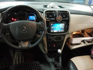 2014 Renault Logan II, синий, 350000 рублей, вид 5