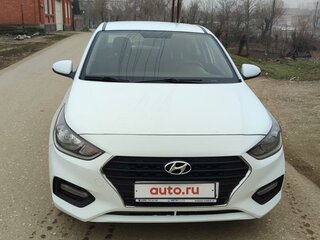 2018 Hyundai Solaris II, белый, 1150000 рублей, вид 2