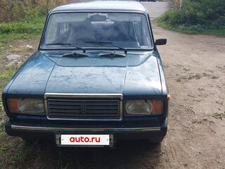 2004 Lada (ВАЗ) 2107, синий, 180000 рублей, вид 4