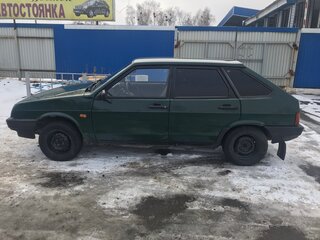1998 Lada (ВАЗ) 2109, зелёный, 75000 рублей, вид 3