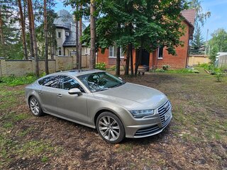 2016 Audi A7 I (4G) Рестайлинг, бежевый, 2850000 рублей, вид 4
