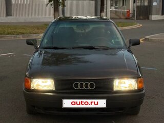 1989 Audi 80 IV (B3), чёрный, 110000 рублей, вид 3
