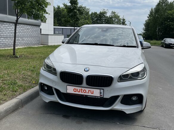 2015 BMW 2 серии Active Tourer 218i F45, белый, 1450000 рублей - вид 5