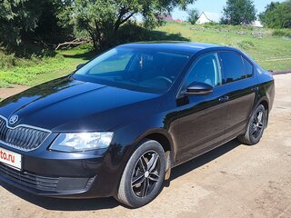 2016 Skoda Octavia III (A7), чёрный, 1260000 рублей, вид 1