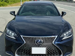 2019 Lexus LS 500h V, синий, 5200000 рублей, вид 4