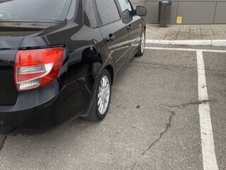 2013 Lada (ВАЗ) Granta I, чёрный, 580000 рублей, вид 4