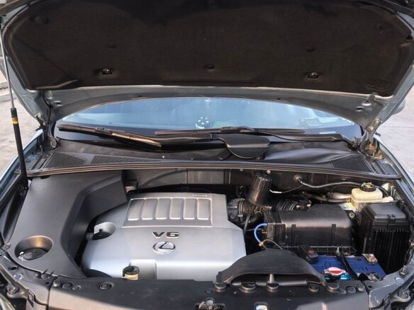 2008 Lexus RX 350 II Рестайлинг, голубой, 1450000 рублей - вид 16