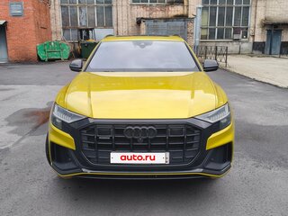 2021 Audi Q8 45 TDI I (4M), жёлтый, 7500000 рублей, вид 2