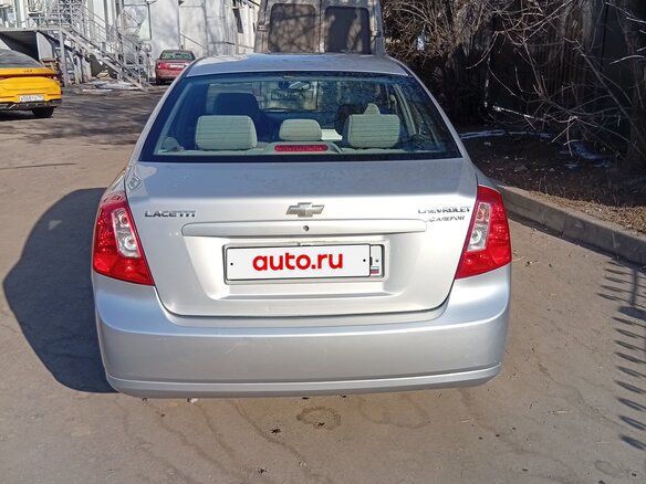 2008 Chevrolet Lacetti I, серебристый, 350000 рублей - вид 4