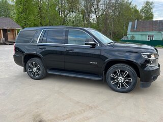 2016 Chevrolet Tahoe IV, чёрный, 3000000 рублей, вид 4