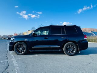2016 Toyota Land Cruiser 200 Series Рестайлинг 2, синий, 6500000 рублей, вид 5
