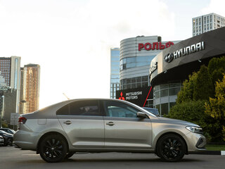 2022 Volkswagen Polo VI, бежевый, 1478000 рублей, вид 3