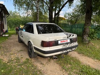 1991 Audi 100 IV (C4), белый, 275000 рублей, вид 4