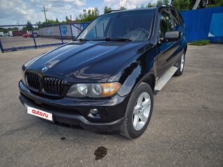 2004 BMW X5 3.0i I (E53) Рестайлинг, чёрный, 900000 рублей, вид 1