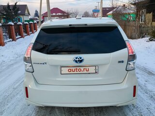 2014 Toyota Prius Alpha I (ZVW40/41), белый, 1659000 рублей, вид 3