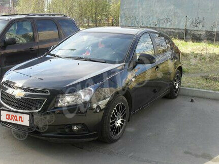 2011 Chevrolet Cruze I, чёрный, 630000 рублей