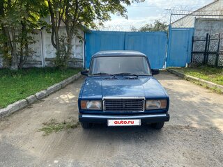 2008 Lada (ВАЗ) 2107, синий, 100000 рублей, вид 1