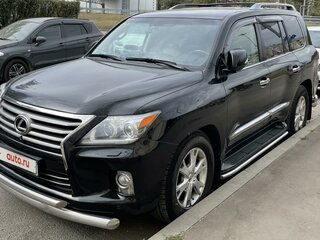 2012 Lexus LX 570 III Рестайлинг, чёрный, 4300000 рублей, вид 1