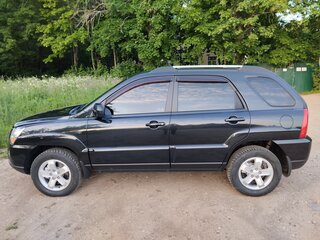 2009 Kia Sportage II Рестайлинг, чёрный, 1200000 рублей, вид 4