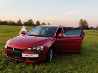 2007 Mitsubishi Lancer X, пурпурный, 700000 рублей, вид 3