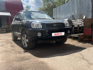 2003 Hyundai Santa Fe I, чёрный, 630000 рублей, вид 2