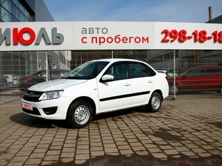 2015 Lada (ВАЗ) Granta I, белый, 696000 рублей, вид 1