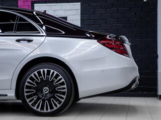 2019 Mercedes-Benz S-Класс 560 VI (W222, C217) Рестайлинг, чёрный, 7800000 рублей, вид 4